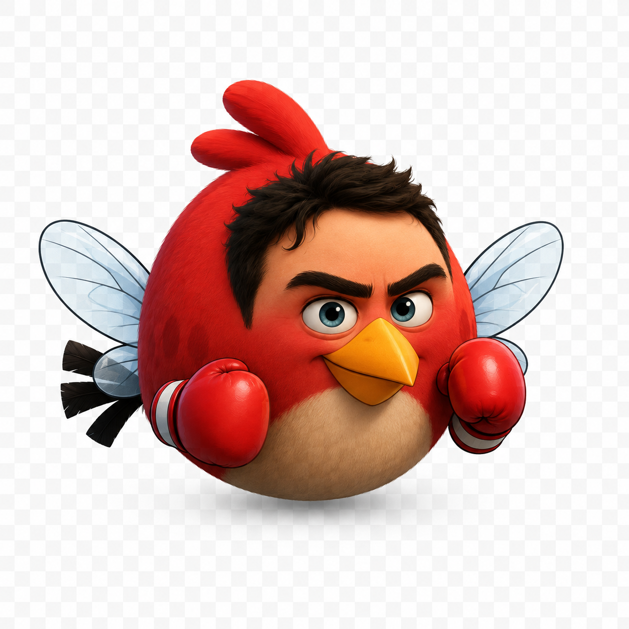 Alejandro as an Angry Bird