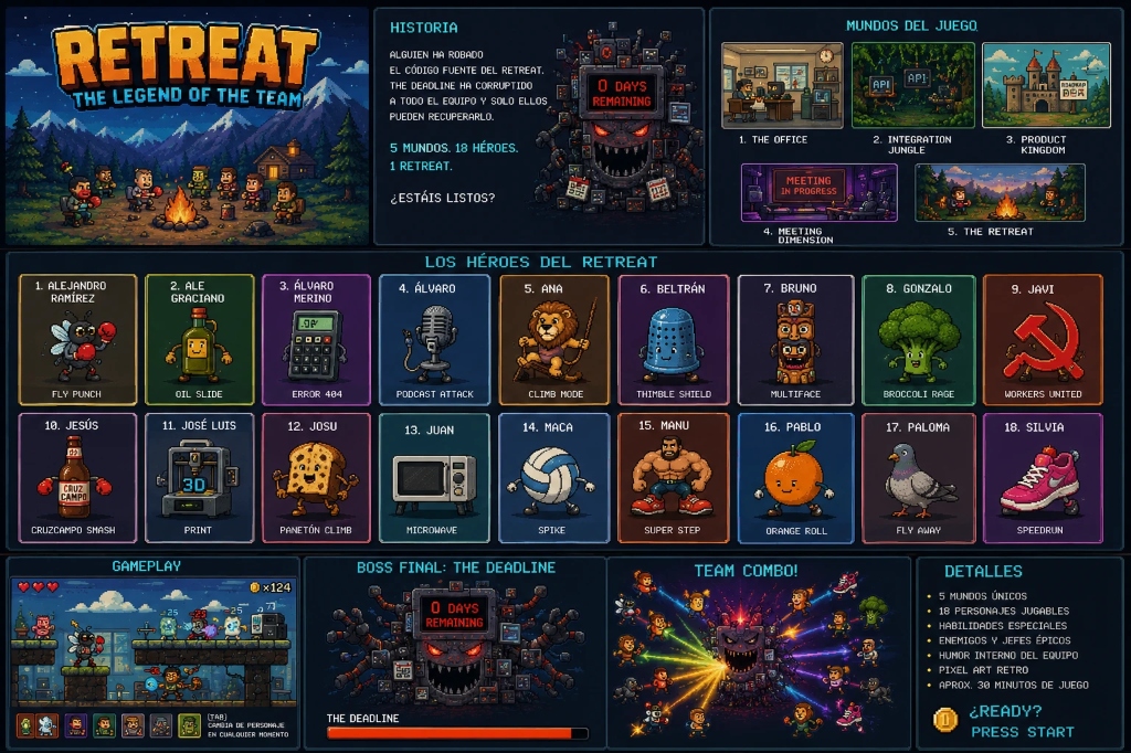 Retreat: The Legend of the Team - Heroes & Abilities