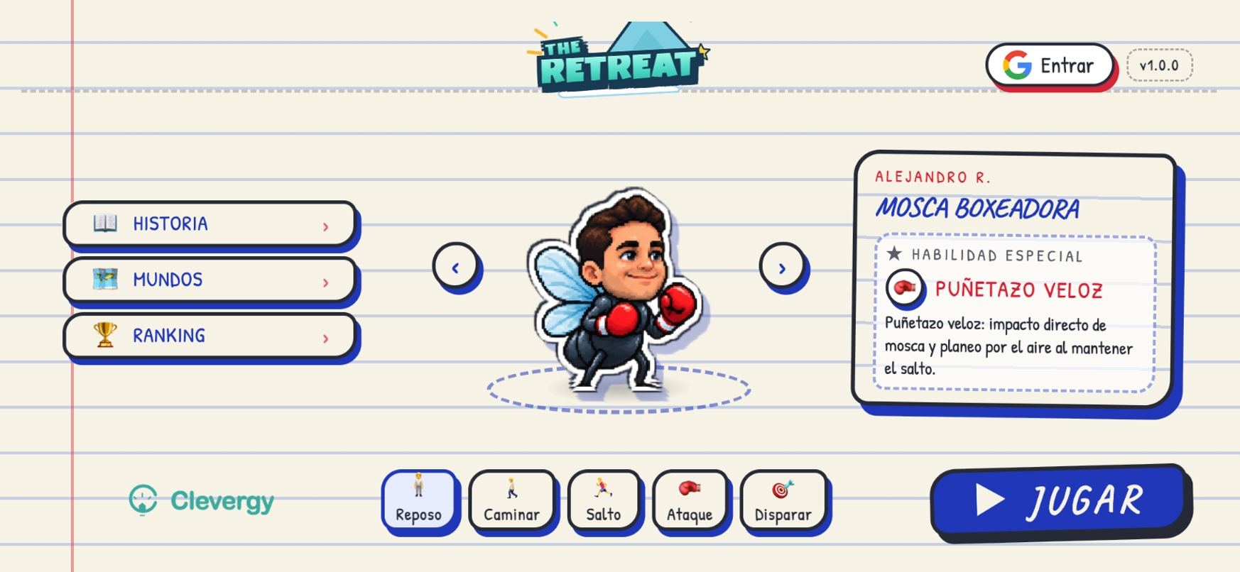 Clevergy Game: El Videojuego del Equipo con 4 Mundos, Cloudflare y Carnets Físicos